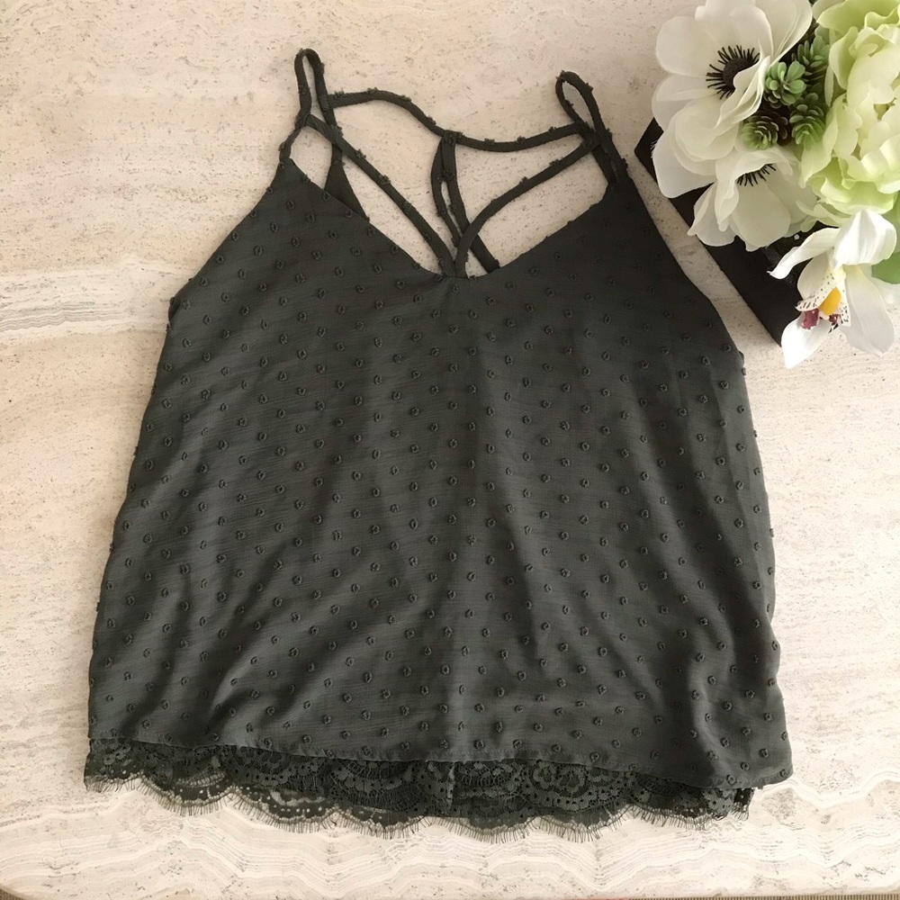 Olive green tank